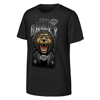 Youth Outerstuff Black Los Angeles Kings Mascot Highlight T-Shirt