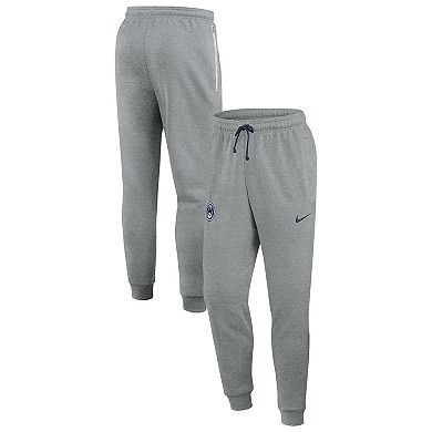 Men's Nike Heather Gray BYU Cougars Basketball Practice Dri-FIT Taper Sweatpants