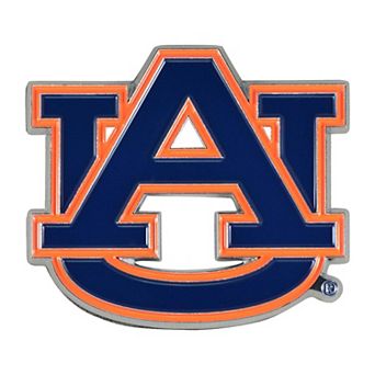 Logo Brands Auburn Tigers Embossed Color Auto Emblem