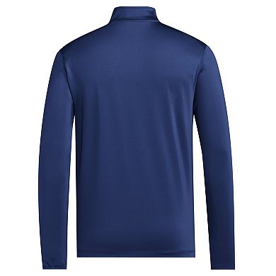 Men's adidas Navy Georgia Tech Yellow Jackets Half-Zip Golf Jacket