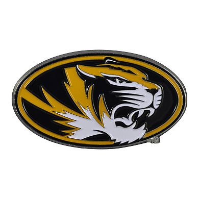 Logo Brands Missouri Tigers Embossed Color Auto Emblem