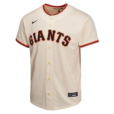 Youth Nike Rafael Devers Cream San Francisco Giants Home Player Game Jersey