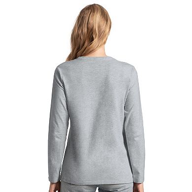 Women's G-III 4Her by Carl Banks Royal/Heather Gray New York Mets Short-Sleeve and Long-Sleeve T-Shirt Combo Pack