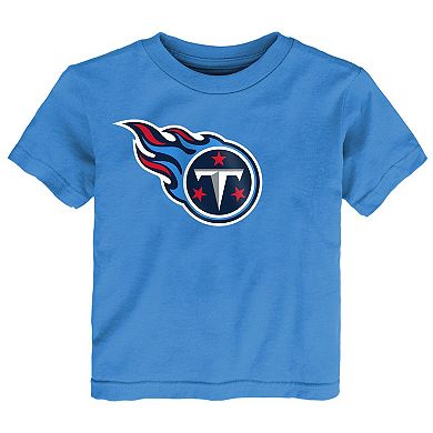 Toddler Light Blue Tennessee Titans Primary Logo T-Shirt