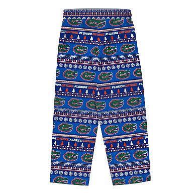 Youth Outerstuff Royal Florida Gators Ugly Sweater Pajama Set