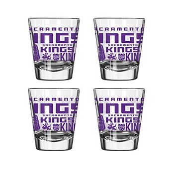 Sacramento Kings 4-Pack 2oz. Shot Glass Set