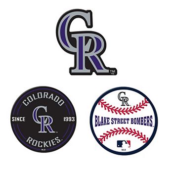 WinCraft Colorado Rockies 3-Pack Premium Fridge Magnet Set