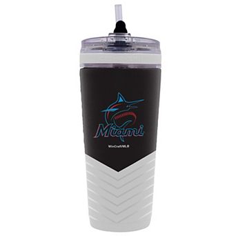 WinCraft Miami Marlins 26oz 4D Flex Ice Shaker Bottle