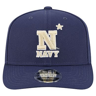 Men's New Era Navy Navy Midshipmen Team 9SEVENTY Adjustable Hat