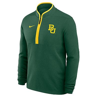 Men's Nike Green Baylor Bears Basketball Victory Dri-FIT Half-Zip Pullover