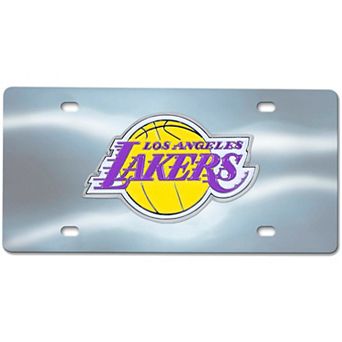 Logo Brands Los Angeles Lakers Diecast License Plate