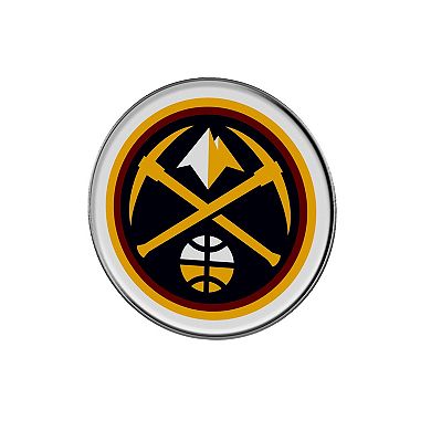 Logo Brands Denver Nuggets Embossed Color Auto Emblem