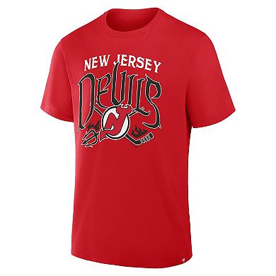 Men's Fanatics Red New Jersey Devils Hometown Local T-Shirt