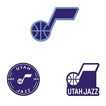 WinCraft Utah Jazz 3-Pack Premium Fridge Magnet Set