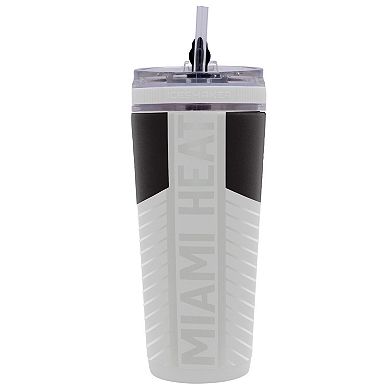 WinCraft Miami Heat 26oz 4D Flex Ice Shaker Bottle