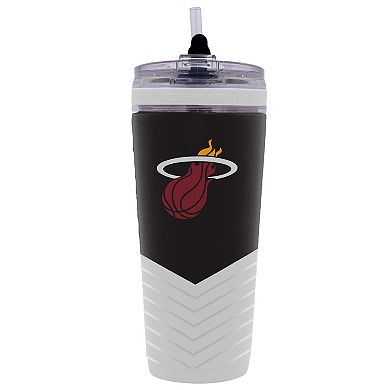 WinCraft Miami Heat 26oz 4D Flex Ice Shaker Bottle