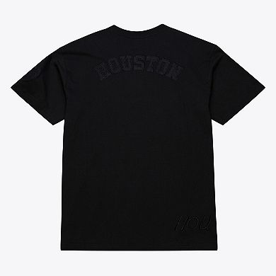 Men Mitchell & Ness Black Houston Astros Cooperstown Collection Phantom T-Shirt