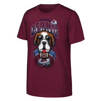 Youth Outerstuff Burgundy Colorado Avalanche Mascot Highlight T-Shirt