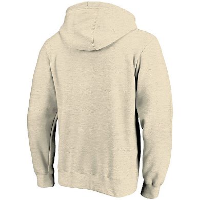 Men's Fanatics Cream New Jersey Devils Big &Tall Stitch Hoodie