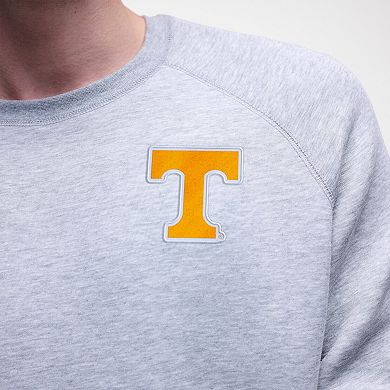 Men's Nike Heather Gray Tennessee Volunteers Tech Fleece Raglan Sweatshirt