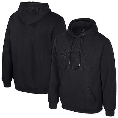 Men's Colosseum Black Army Black Knights New Member Hoodie