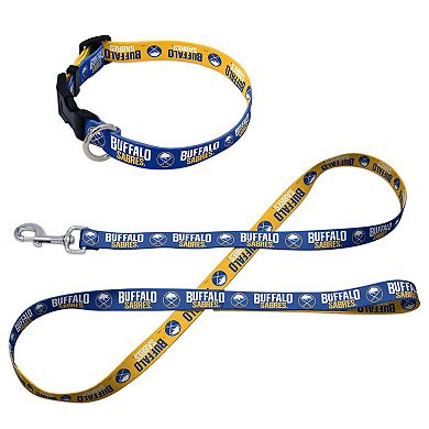 WinCraft Buffalo Sabres Pet Leash and Collar Set