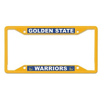 WinCraft Golden State Warriors Metal License Plate Frame