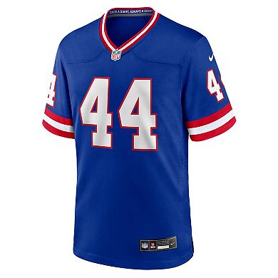 Men's Nike Cam Skattebo Royal New York Giants Alternate 2 Legacy Game Jersey
