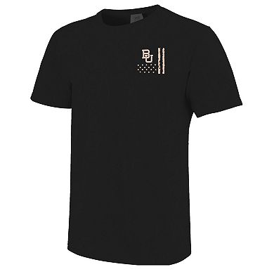 Men's Black Baylor Bears Comfort Colors OHT Camo Overlay T-Shirt