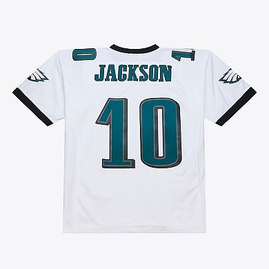 Men's Mitchell & Ness DeSean Jackson White Philadelphia Eagles 2009 Legacy Throwback Replica Jersey