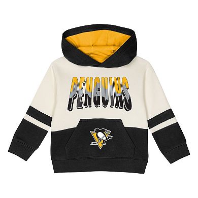 Toddler Outerstuff Black Pittsburgh Penguins Chants and Cheers Fleece Hoodie and Pants Set