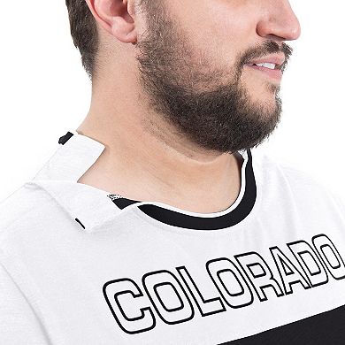 Men's G-III Sports by Carl Banks Black Colorado Avalanche Adaptive Wear Outlast Durene Long-Sleeve T-Shirt