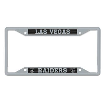 WinCraft Las Vegas Raiders Metal License Plate Frame