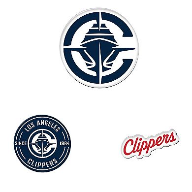 WinCraft LA Clippers 3-Pack Premium Fridge Magnet Set