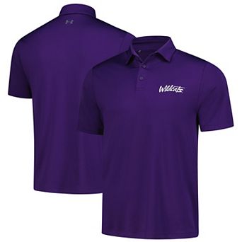 Men's Under Armour Purple Northwestern Wildcats T2 Green Special Game Polo