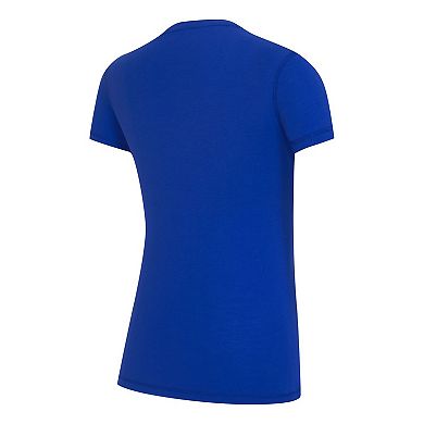 Women's Concepts Sport Blue/Orange New York Knicks Avondale T-Shirt & Pants Flannel PJ Set