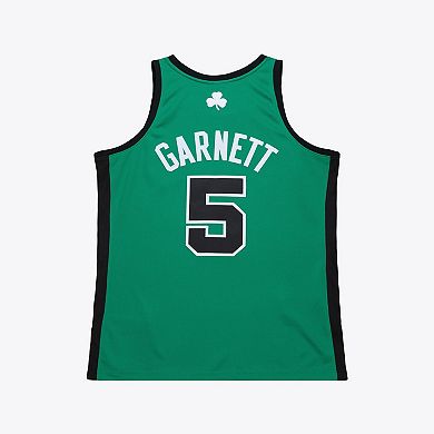 Men's Mitchell & Ness Kevin Garnett Kelly Green Boston Celtics 2007-08 Hardwood Classics Authentic Jersey