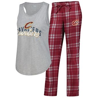Women's Concepts Sport Wine Cleveland Cavaliers Regulate Tank & Pant Set
