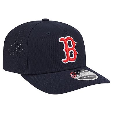 Men's New Era Navy Boston Red Sox Performance 9SEVENTY Adjustable Hat