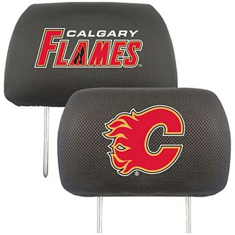 Logo Brands Calgary Flames Car Head Rest Cover