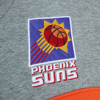 Men's Mitchell & Ness Purple/Gray Phoenix Suns Head Coach Hoodie