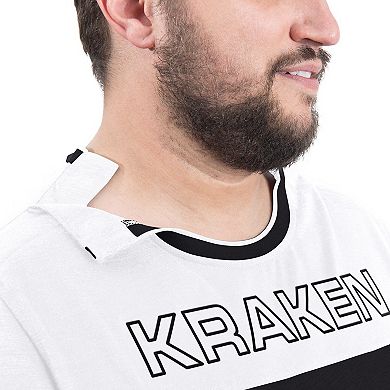 Men's G-III Sports by Carl Banks Black Seattle Kraken Adaptive Wear Outlast Durene Long-Sleeve T-Shirt