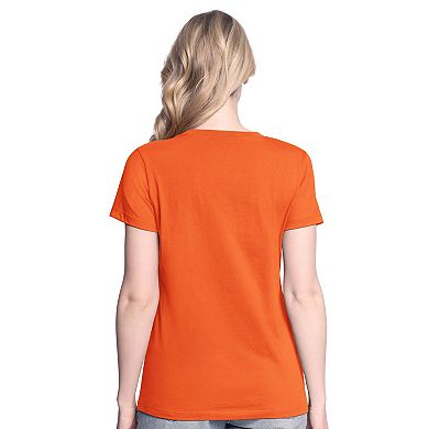 Women's G-III 4Her by Carl Banks Orange/Black Baltimore Orioles Two T-Shirt Combo Pack