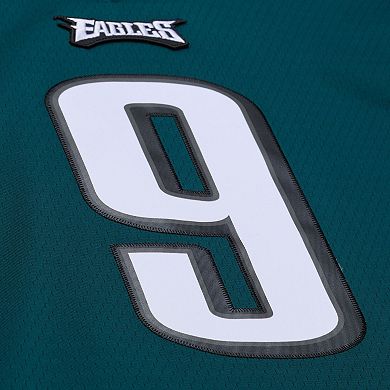 Men's Mitchell & Ness Nick Foles Midnight Green Philadelphia Eagles Legacy Replica Jersey