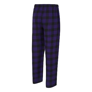 Men's Concepts Sport Purple/Black Phoenix Suns Avondale T-Shirt & Flannel Pants Set