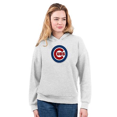 Women's G-III 4Her by Carl Banks Royal/Bright Heather Ceramic Chicago Cubs T-Shirt and Hoodie Combo Pack