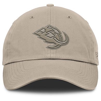 Men's Fanatics Tan Utah Mammoth Authentic Pro Road Adjustable Hat