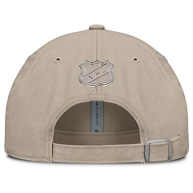 Men's Fanatics Tan Utah Mammoth Authentic Pro Road Adjustable Hat