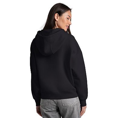 Women's Starter Black Milwaukee Brewers Fleece Rhinestone Hoodie