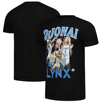 Unisex Stadium Essentials DiJonai Carrington Black Minnesota Lynx Crossroads T-Shirt